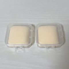 ✨️ケース未開封✨️メイク用スポンジ 2個セット ベージュ ケース付き