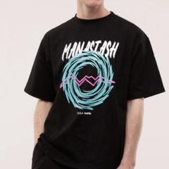 MANASTASH スパイラル Tシャツ