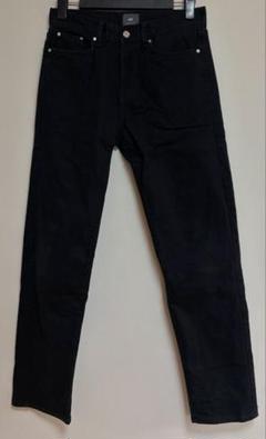 【美品】H&M スリムフィットパンツ ブラック 28
