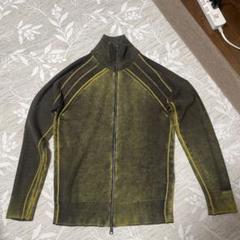 Men's Wool cardigan with nuanced print | Green | Diesel