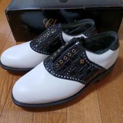 FootJoy - ビンテージ フットジョイ クラシック ゴルフシューズ 革靴 美品 フットジョイ クラシック ゴルフシューズ - メルカリ