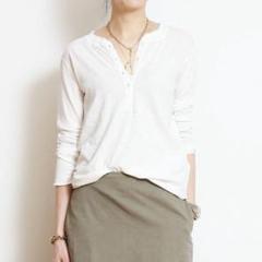 NSF エヌエスエフ L/S HENLEY Tシャツ ドゥーズィエムクラス【NSF/エヌエスエフ】 L/S HENLEY Tシャツ