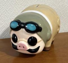 当時品 箱無し 貴重 希少 紅の豚 ポルコロッソ 貯金箱