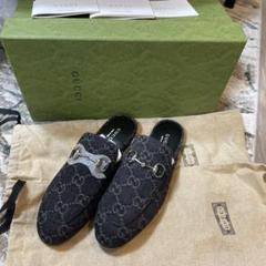 【新品未使用】GUCCI GG総柄　プリンスタウンミュール　サイズ34