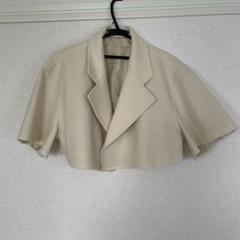 ジャケット・アウター RANDEBOO cape tweed jacket (ivory) RANDEBOO cape tweed jacket - メルカリ