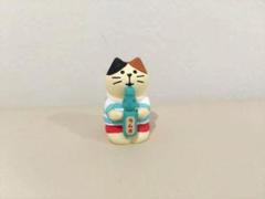 匿名　ラムネ猫　デコレ　コンコンブル　ミニチュア　夏休みの庭