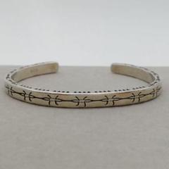 ★新品★シルバー 925 バングル シンプル メンズ レディース ブレスレット
