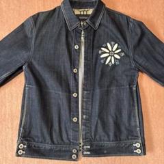バーバリーブラックレーベル花モチーフ ノバチェック デニム