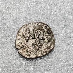 仏製 1750年頃 当時25万◇銀製ビーズとシルクで編み上げカバー