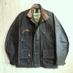 Barbour Oiled Cotton Jacket 90s Vintage NATO Made in England