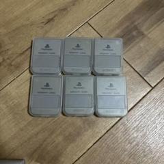 ps1 初代　メモリーカード　シール　ケース付