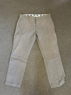 Dickies チェック柄 スラックス ベージュのサムネイル