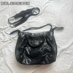balenciaga 2way leather shoulder bag