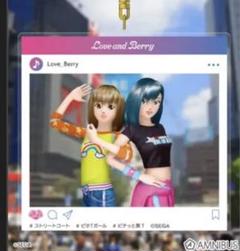 ラブアンドベリー SNS風アクリル