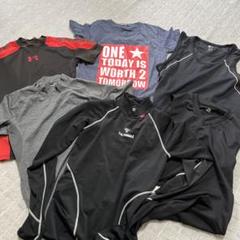 男児７枚セット！スポーツインナー１５０程度Tシャツ　傷ありも普通品もあり　洗い替のサムネイル