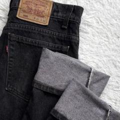 美品 / Levi's 505 先染め サルファーブラック USA 91年 31のサムネイル