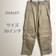 オークリー ベージュ カジュアルパンツ テーパード ゴルフ