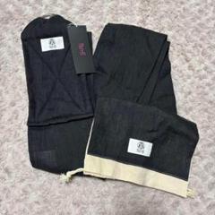 【タグ付き未使用】 Psling スリング リネン 麻 巾着袋付き 無地 日本製