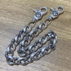 ぷ*ぴ様 シルバー925 S字フック付き　ウォレットチェーン　検索クロムハーツ ぷ*ぴ様 シルバー925 S字フック付きウォレットチェーン検索
