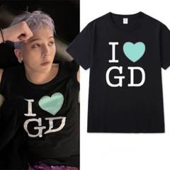 キラキラ水色 ジヨン着用 Tシャツ ジードラゴン G-DRAGON ライブ着用