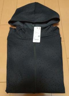 UNIQLO ドライEX UVカット フルジップパーカー XL ブラック メンズのサムネイル