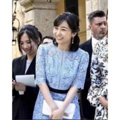 セルフォード 完売 レースワンピース 佳子さま着用