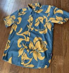 【ヴィンテージ・美品⭐︎】パタゴニア パタロハ アロハシャツ S ネイビー 花柄 imgrc0102745930.jpg