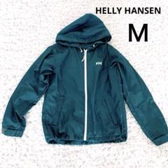 【美品】ヘリーハンセン ナイロンジャケット【M】パーカー フード