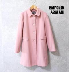 美品 EMPORIO ARMANI カシミヤミックス ロングコート