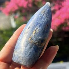 天然石　カイヤナイト　置物