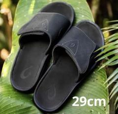 オルカイ Olukai メンズ サンダル Nalu Slide Black