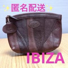 IBIZA イビサ ポーチ ブラウン系