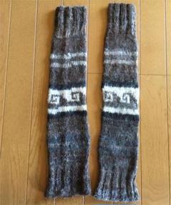 「新品」南米ペルー ウール レッグウォーマー