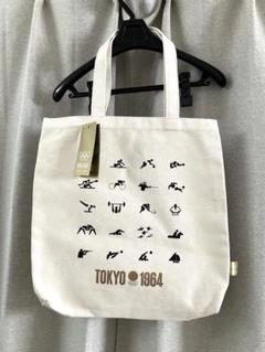 東京オリンピック　ピンバッジ　ピクトグラム　トートバッグ 東京オリンピックピンバッジピクトグラムトートバッグ