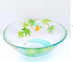 加藤ひろ子　茶碗　青楓に橋 金青海波 青楓 茶碗 | 加藤ひろこ/カトウヒロコ | 三越伊勢丹