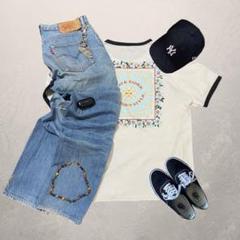 c-boy style(No.129)トップスのみ アメカジコーデ リンガーT