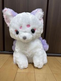 ちょコンと九尾さま　狛狐　BIGぬいぐるみ　　くずきり