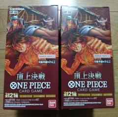 頂上決戦　未開封　テープ付き　5BOX 頂上決戦×2BOXセット 新品未開封テープ付き ワンピカ - メルカリ