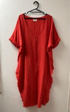 gillia ハワイ　ロンハーマン　ジリア　　　　　 　カフタン 希少】ロンハーマン別注GILLIA ワンピースカフタンドレス