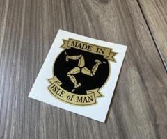 希少 マン島TTレース ISLE of MAN 紋章 エンブレム 特大9』黒TTマン島TTレースIsle of Manフラッグ旗UK二輪車