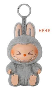 Have A Seat LABUBU ラブブ HEHE グレー 灰色 正規品 2025年最新】POPMart labubu heheの人気アイテム - メルカリ