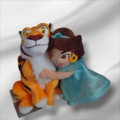 ジャスミン & ラジャー ぬいぐるみ ディズニーストア アラジン
