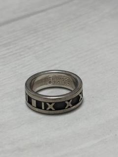 90s Old Tiffany Atlas Ring 廃盤品 超激得得価 90s Old Tiffany Atlas Ring オリジナル 廃盤品