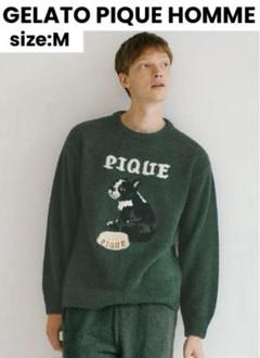 GELATO PIQUE HOMME フレンチブルドッグジャガード セットアップ