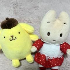 マロンクリーム　ぬいぐるみ　ビーンドールコレクション　希少　ポムポムプリン