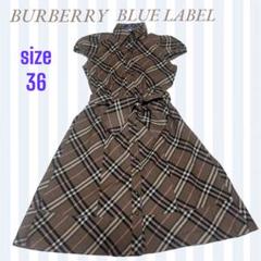 BURBERRY BLUE LABEL ノバチェック ワンピース サイズM