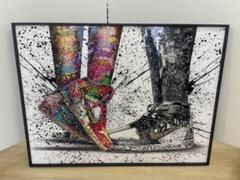 水晶絵　ナイキ　NIKE　スニーカー　アート　アートパネル　絵画　額縁　キラキラ m31203770460_1.jpg?1745310677