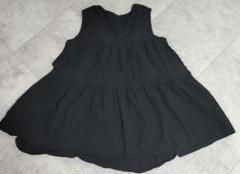 AZUL BY MOUSSY ノースリーブチュニック M 黒