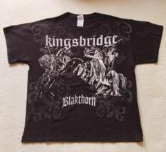 ☆古着■DELTA■blackthorn■プリント■Tシャツ■半袖■L☆