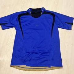 CAPS サッカーシャツ トレーニングウェア ブルー Lサイズ